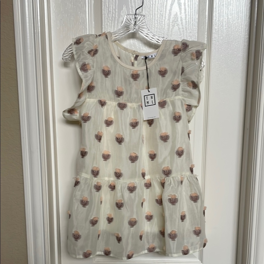 NWT THML babydoll top size small